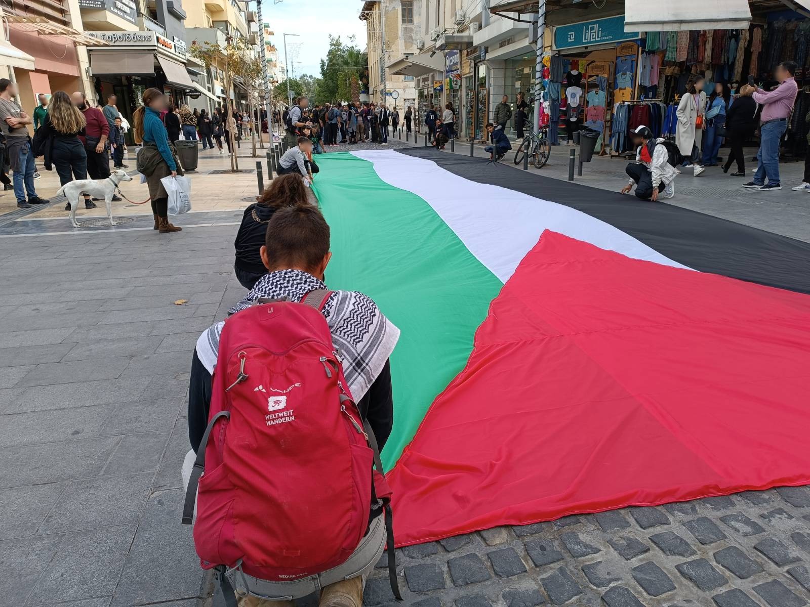 Διαδήλωση Παλαιστίνη