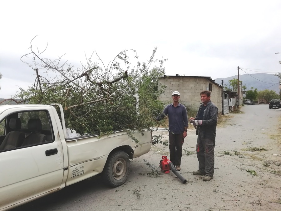 Δράση καθαρισμού... διαρκείας στις Κορφές