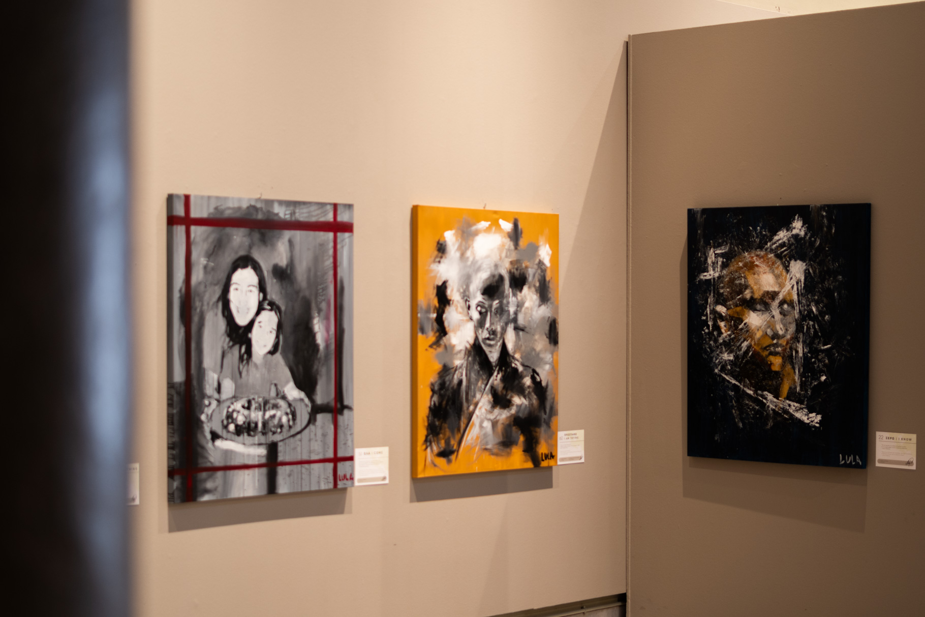 Thrivers Θριαμβευτές Λούλα Μεταξά Έκθεση Ζωγραφική Ηράκλειο