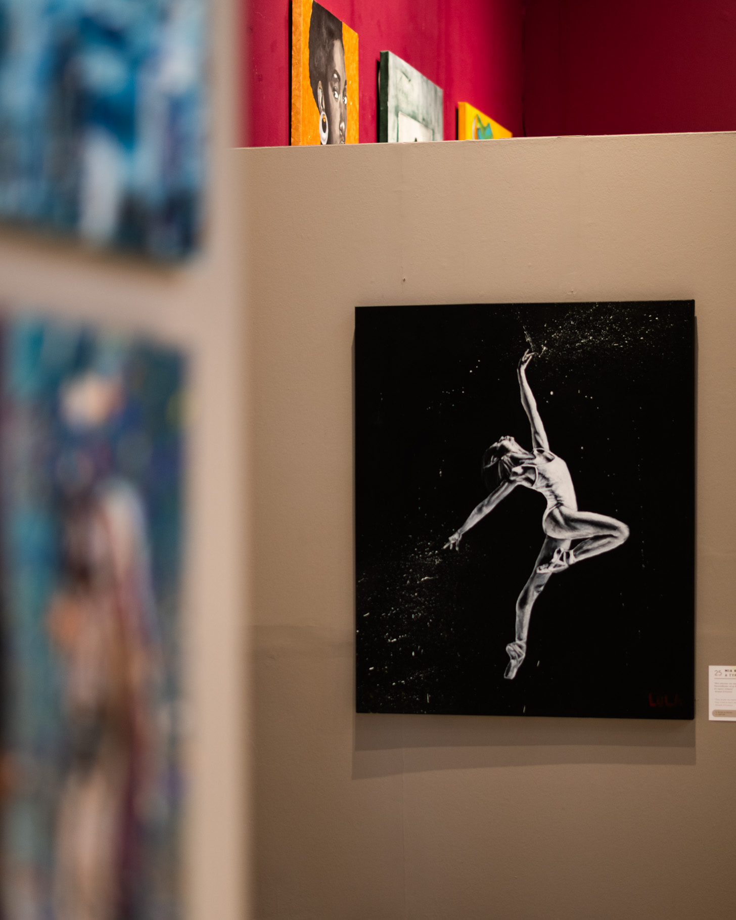 Thrivers Θριαμβευτές Λούλα Μεταξά Έκθεση Ζωγραφική Ηράκλειο