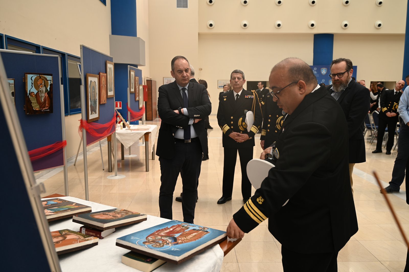 έκθεση Αγιογραφίας Υπουργείο Ναυτιλίας