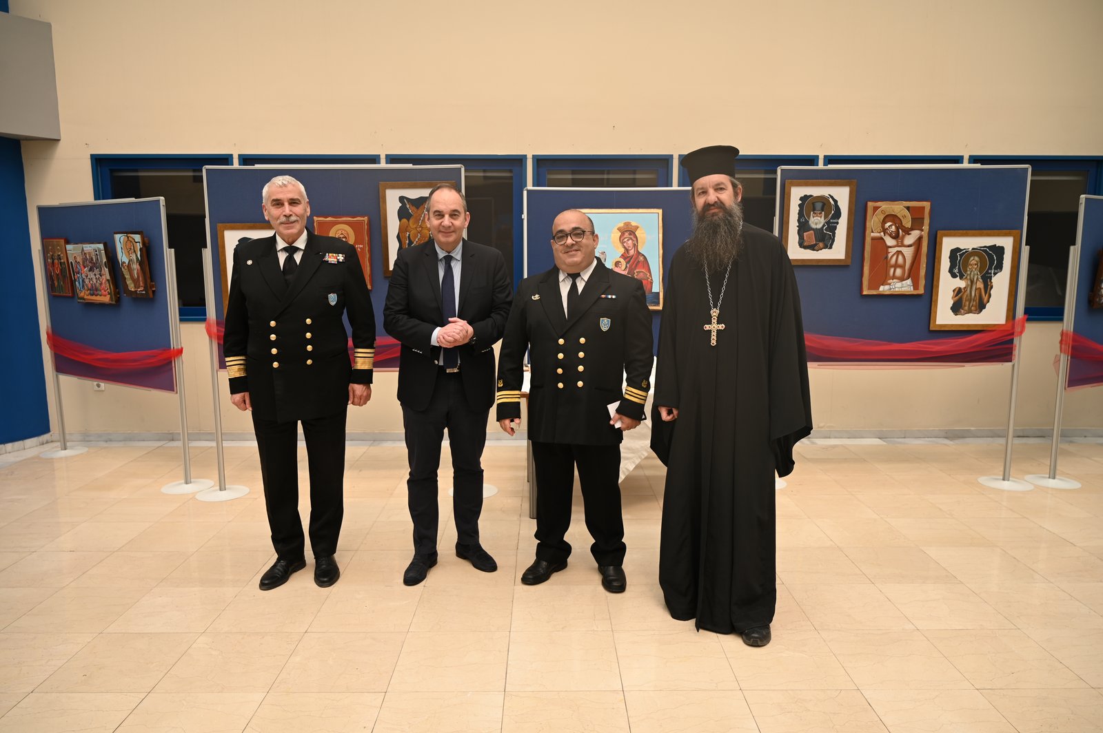 έκθεση Αγιογραφίας Υπουργείο Ναυτιλίας