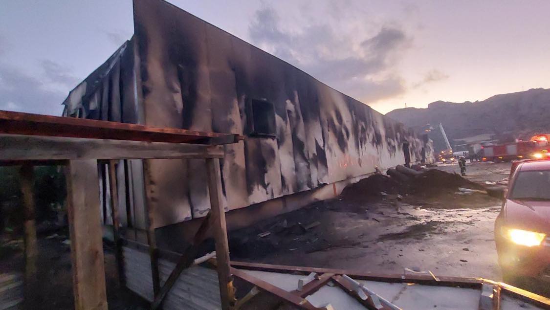 εμπρησμός εργοστάσιο Ιεράπετρα