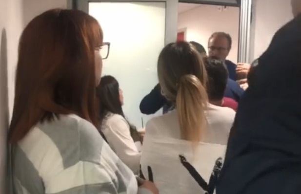 ένταση πόρτα βενιζέλειο Ηράκλειο