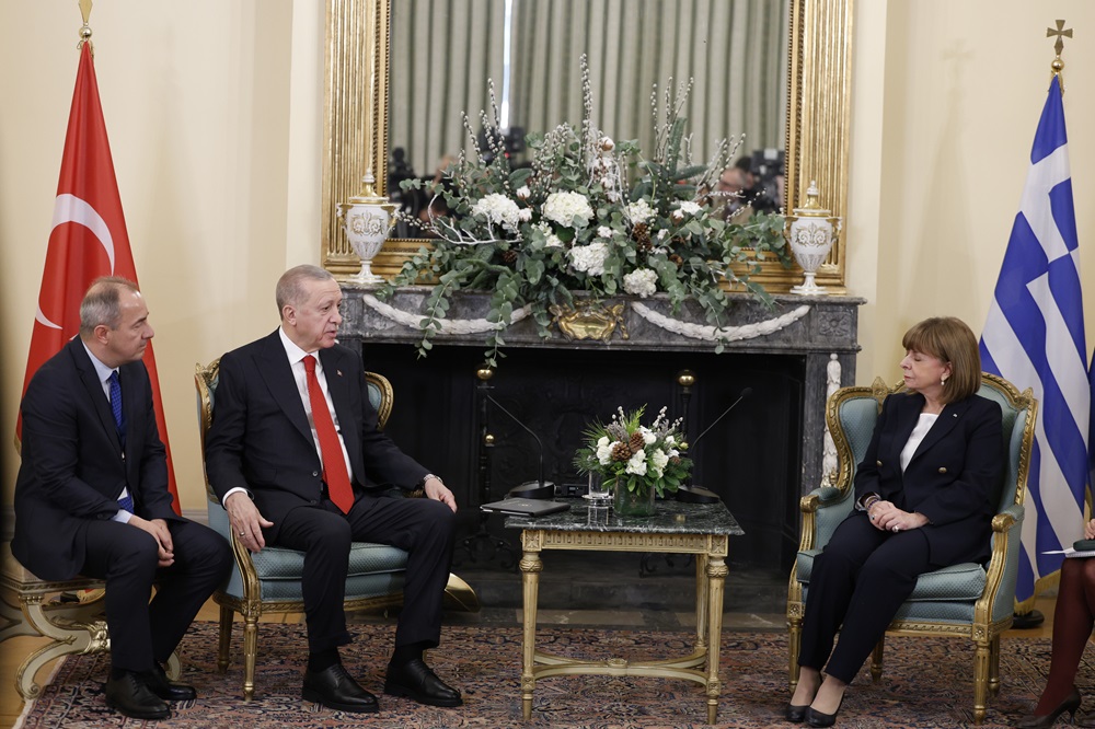 προεδρικό Μέγαρο Ερντογάν Σακελλαροπούλου