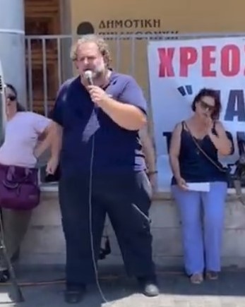 Γιώργος Μανουσάκης εργαζόμενοι νοσοκομείο Αγίου Νικολάου