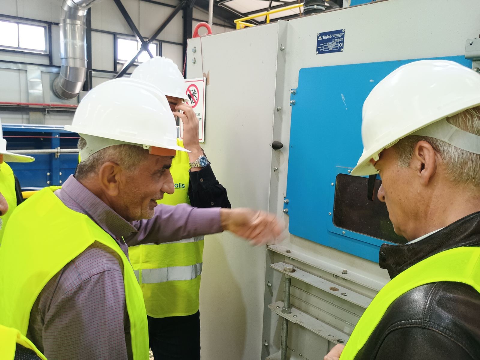 Στη Μονάδα Επεξεργασίας Απορριμμάτων και τον ΧΥΤΥ Αμαρίου ο Πρόεδρος του ΕΣΔΑΚ, Αλέξης Καλοκαιρινός