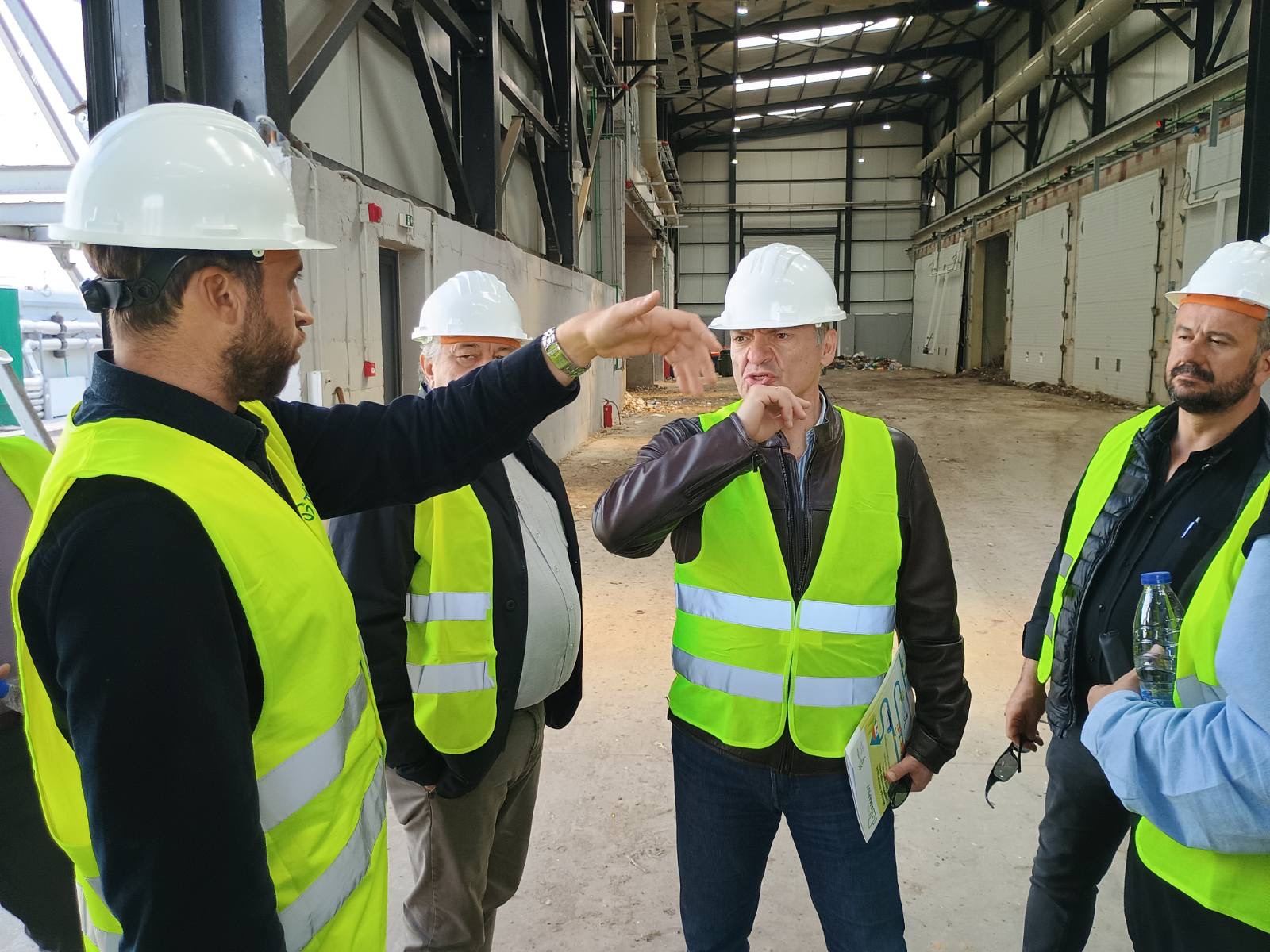 Στη Μονάδα Επεξεργασίας Απορριμμάτων και τον ΧΥΤΥ Αμαρίου ο Πρόεδρος του ΕΣΔΑΚ, Αλέξης Καλοκαιρινός