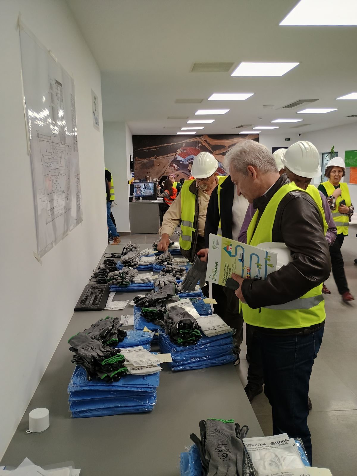 Στη Μονάδα Επεξεργασίας Απορριμμάτων και τον ΧΥΤΥ Αμαρίου ο Πρόεδρος του ΕΣΔΑΚ, Αλέξης Καλοκαιρινός