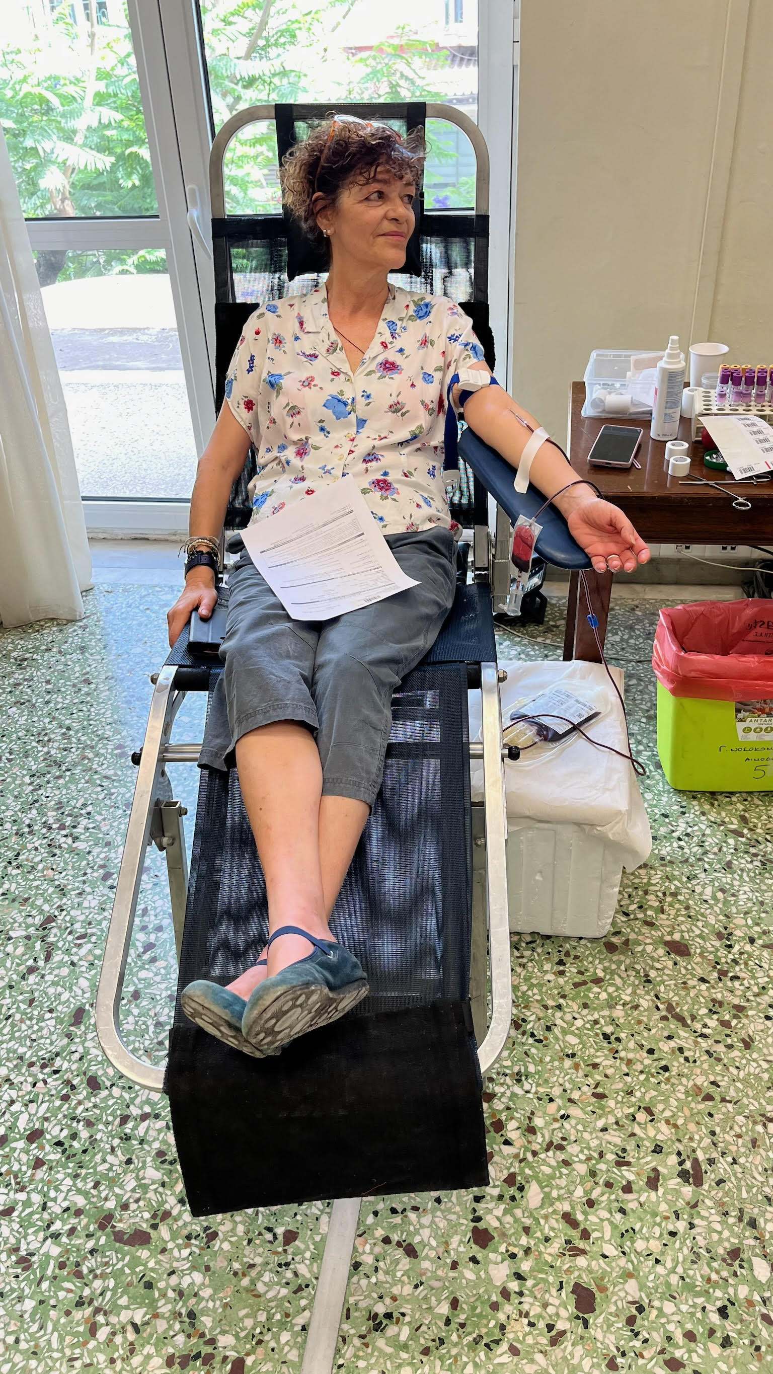 Μεγάλη η ανταπόκριση στην εθελοντική αιμοδοσία στο Δημαρχείο Χανίων