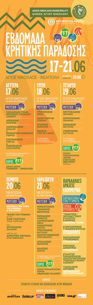Εβδομάδα κρητικής παράδοσης Άγιος Νικόλαος