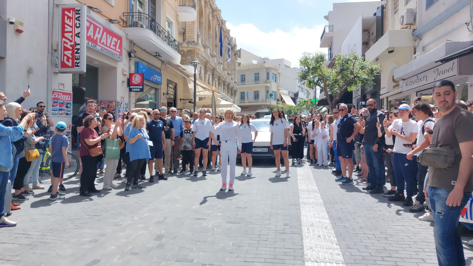 Ολυμπιακή Φλόγα Ηρακλειο