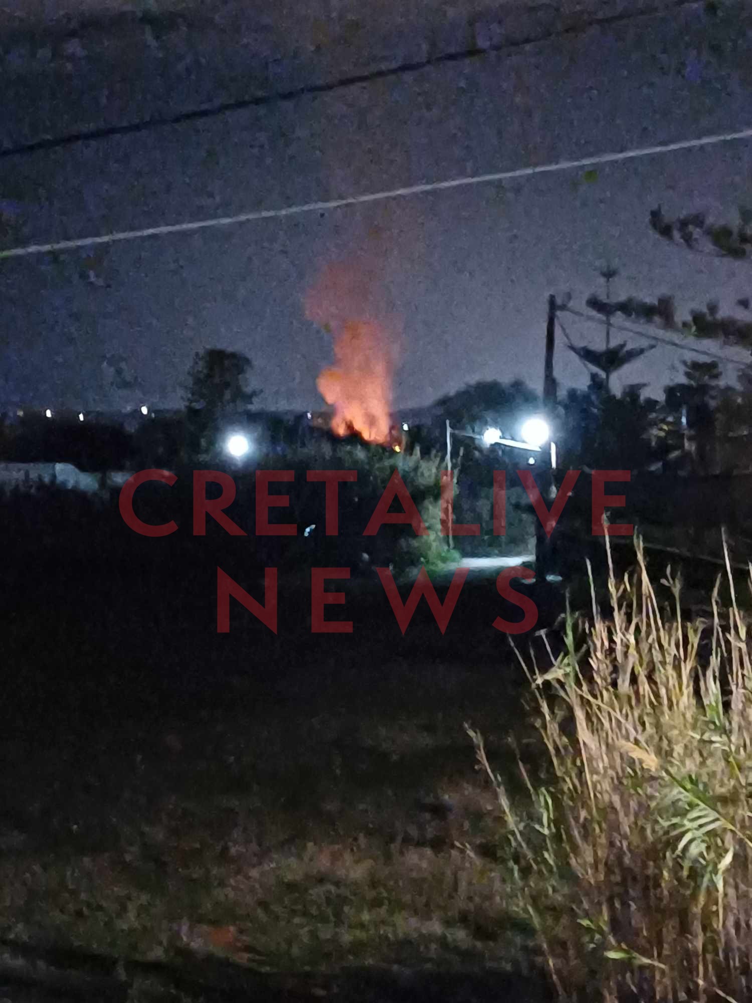 φωτιά Κοκκίνη Χάνι Ηράκλειο Πυροσβεστική