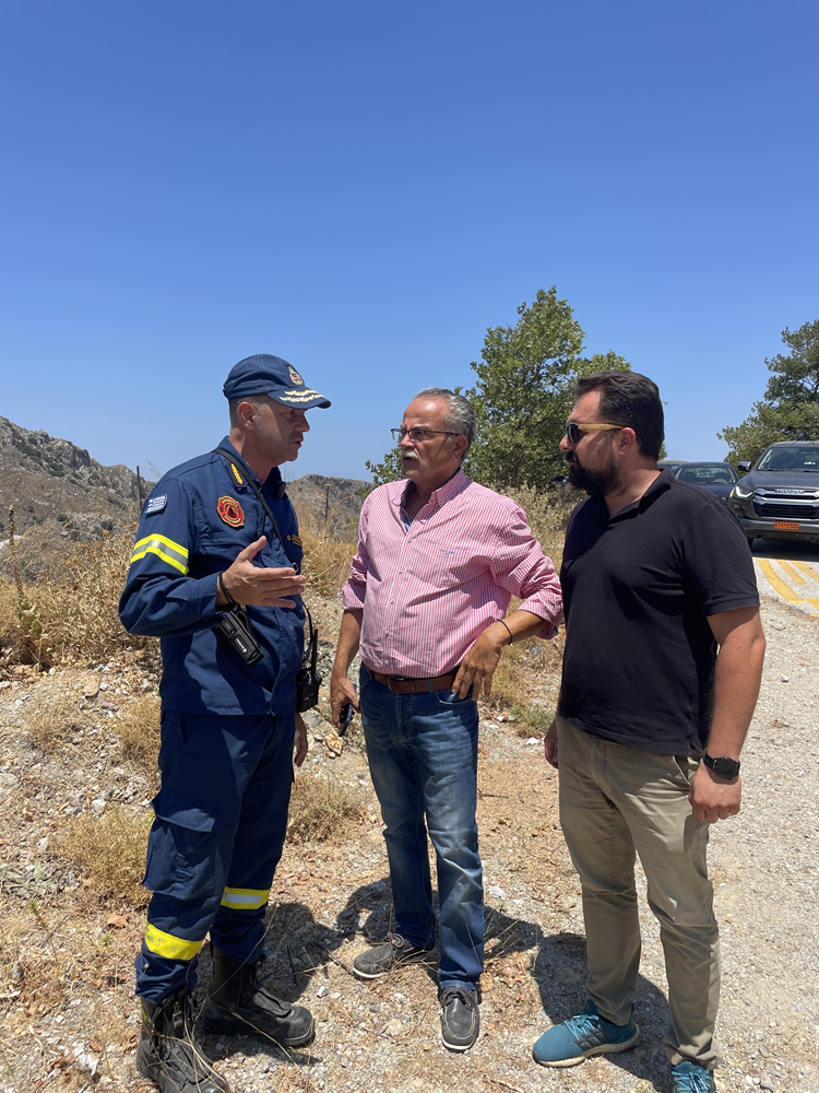 Φωτιά Μεσαύλια Ανθούσης ΚΚΕ