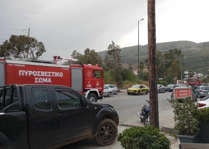 Φωτιά Ναύσταθμος Σούδα