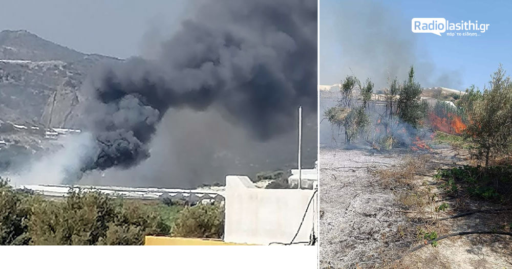 Φωτιά Ιεράπετρα