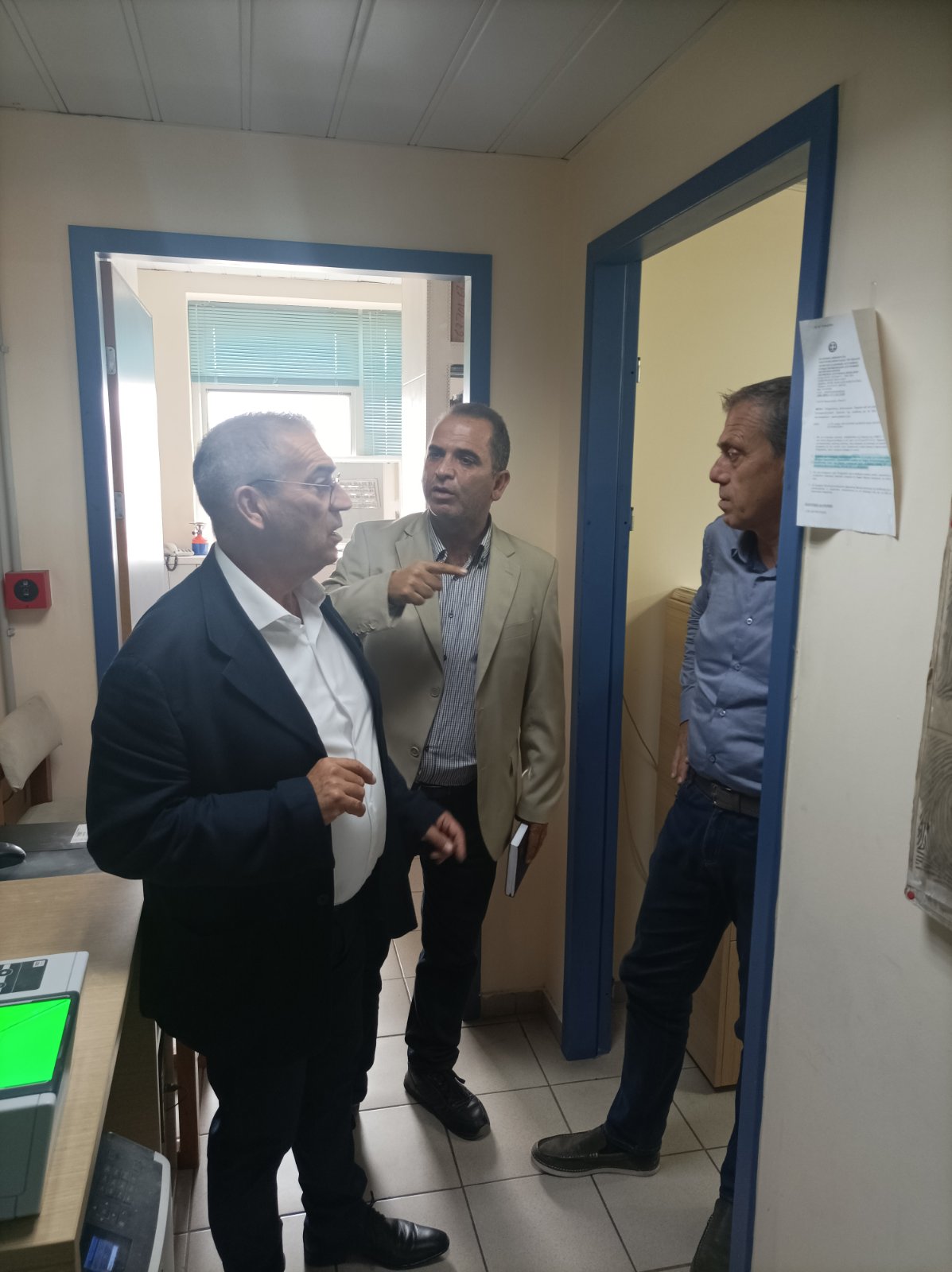 Επίσκεψη Μιχάλη Γαυγιωτάκη, στην Αστυνομική Διεύθυνση Ηρακλείου 