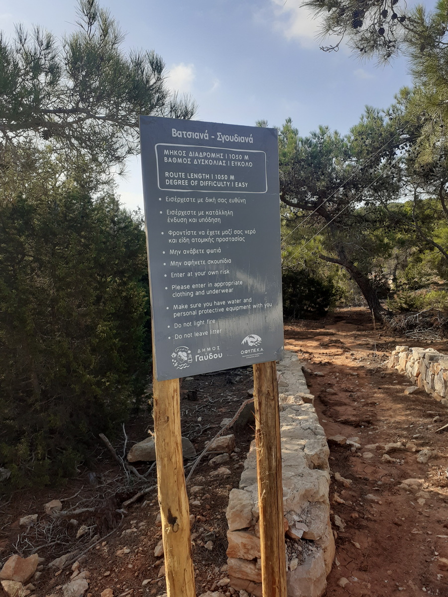 Γαύδος μονοπάτια