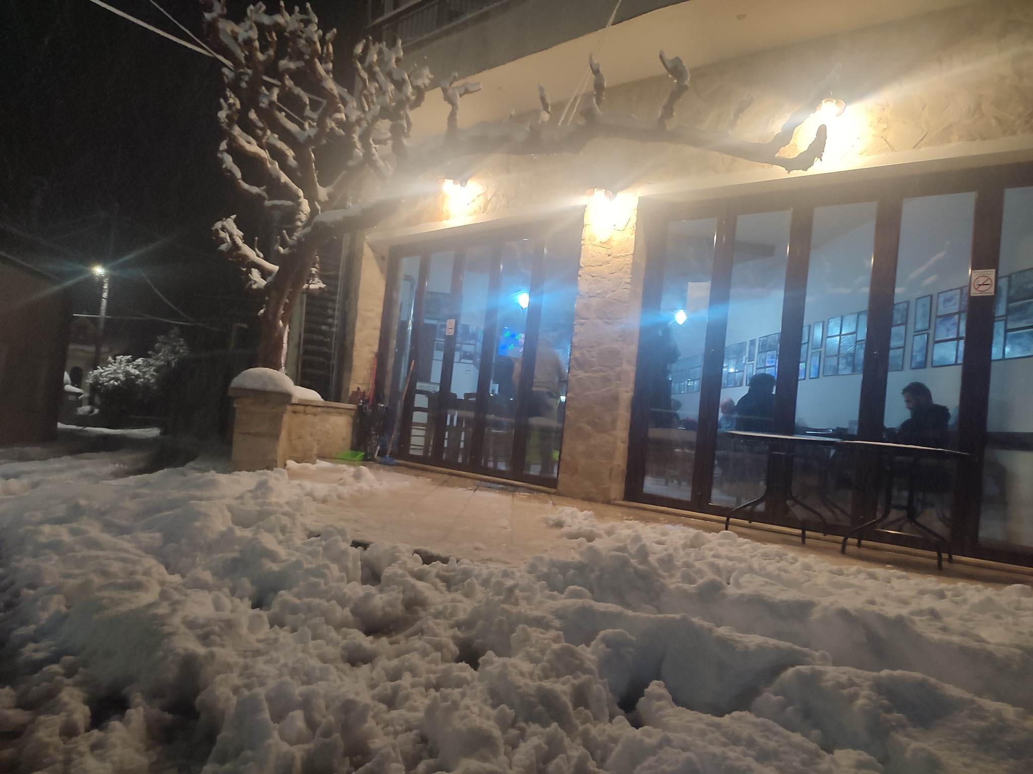 Γερακάρι χιόνια