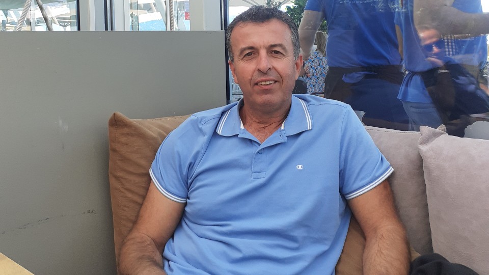 Ο Πρόεδρος του Π.Σ. Βόνης, Γηργόρης Καλογερίδης