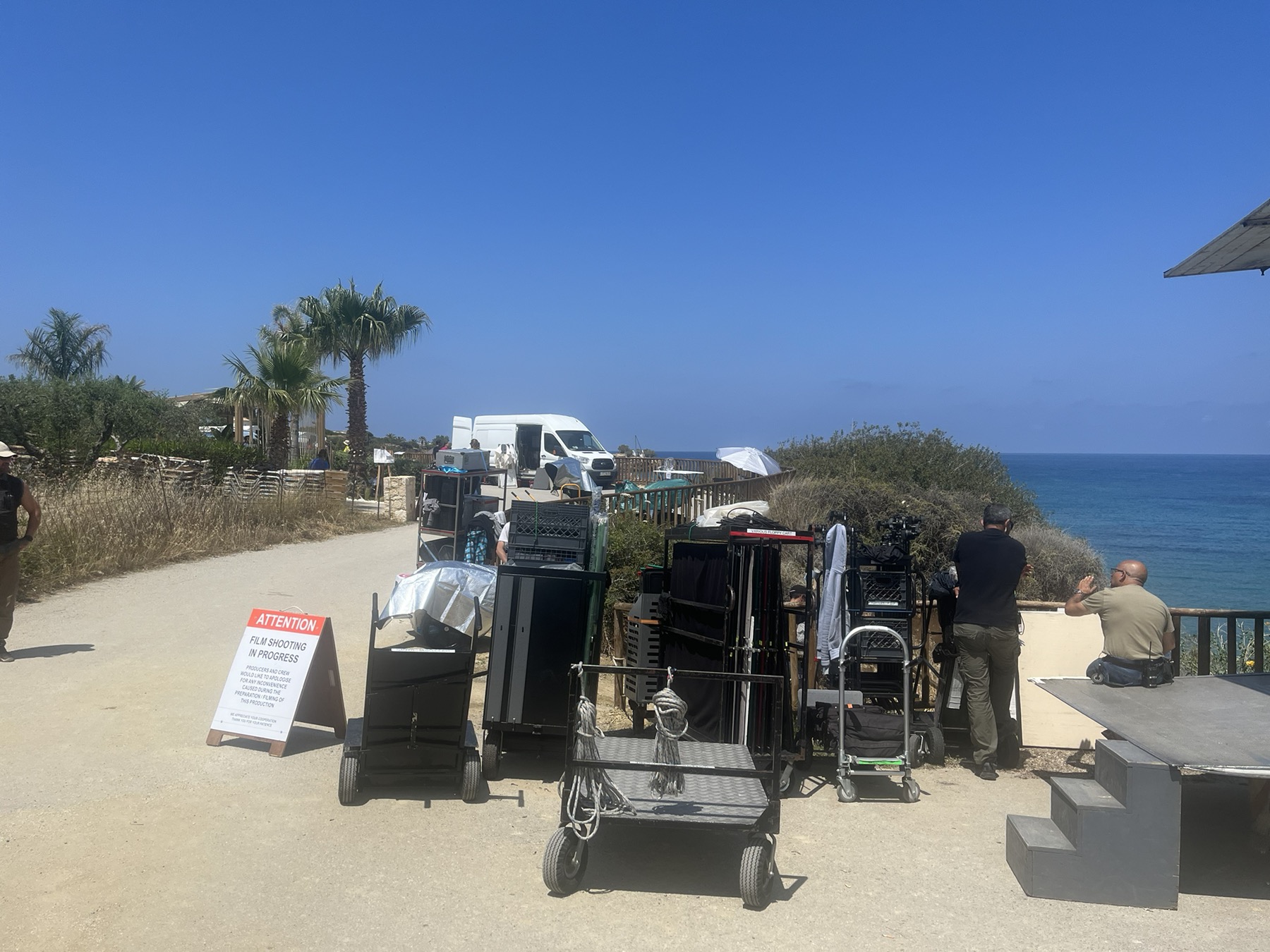 Γυρίσματα Χερσόνησος