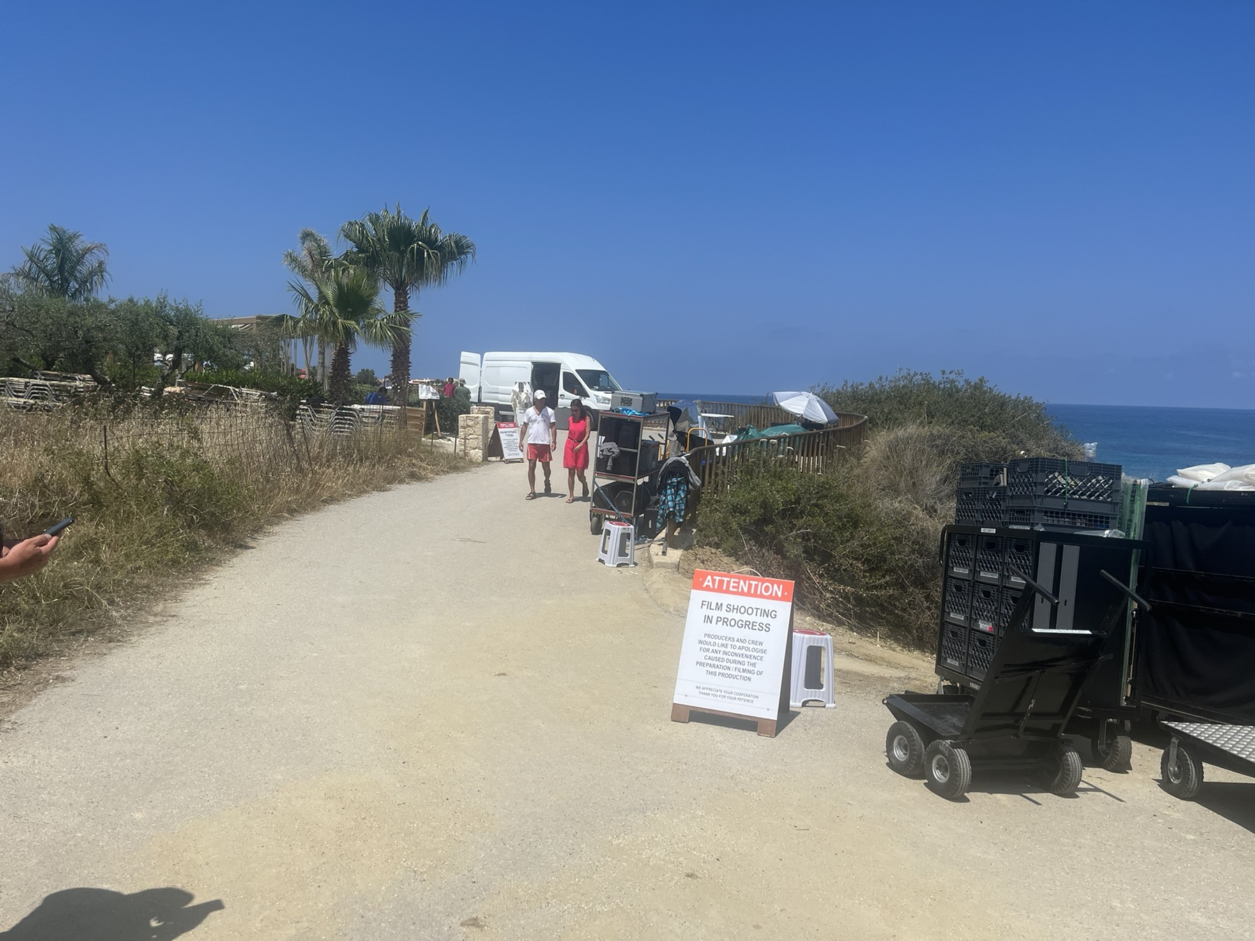 Γυρίσματα Χερσόνησος