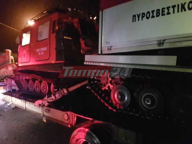 Ηλεία: Ολονύχτια έρευνα για τους επιβάτες του αυτοκινήτου που παρασύρθηκε από χείμαρρο