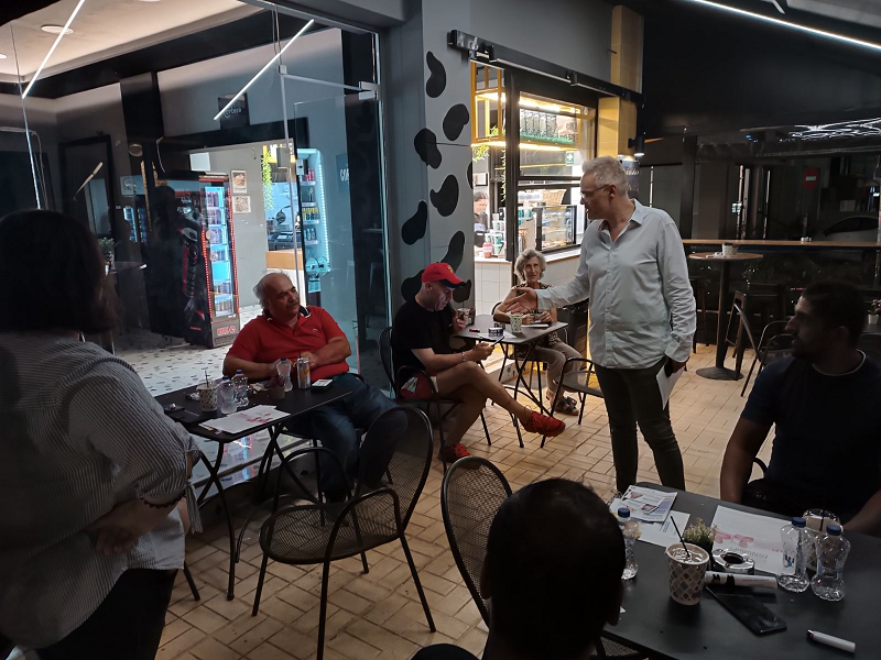  Περιοδεία κλιμακίου της «Λαϊκής Συσπείρωσης» στο Ατσαλένιο και συνάντηση με ΔΣ ΠΟΑ