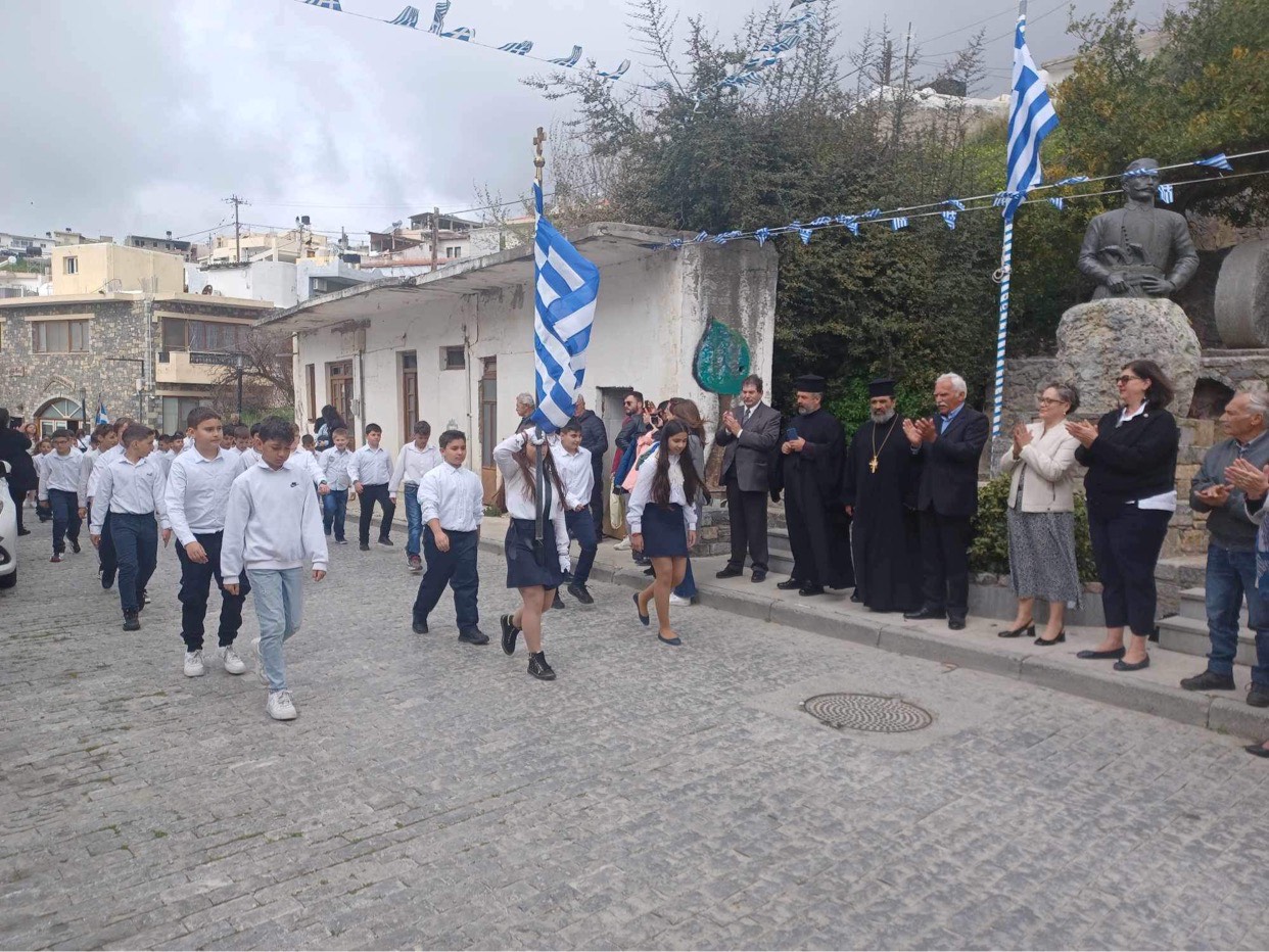 Ο εορτασμός της 25ης Μαρτίου στον Δήμο Γόρτυνας