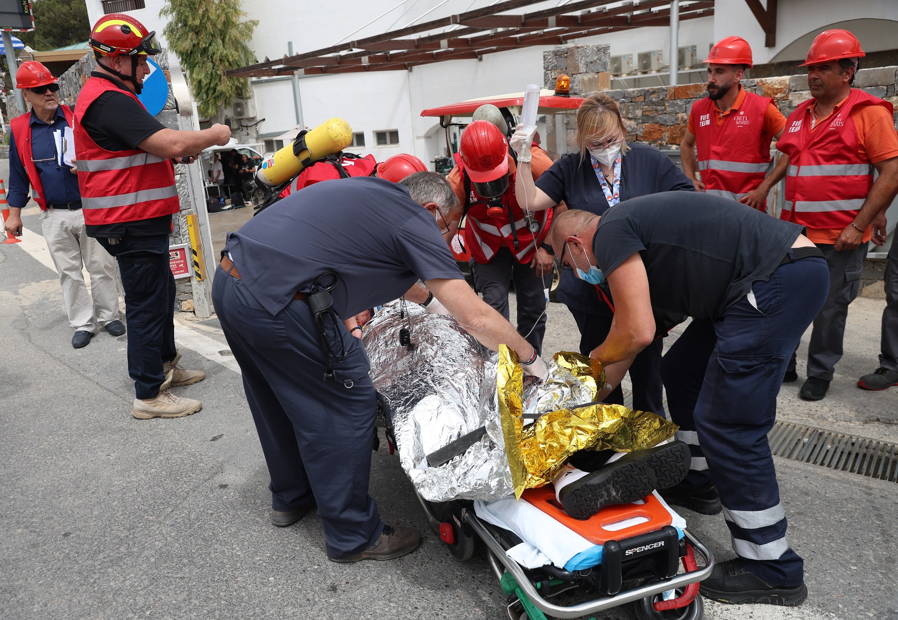 Άσκηση σεισμού ηράκλειο