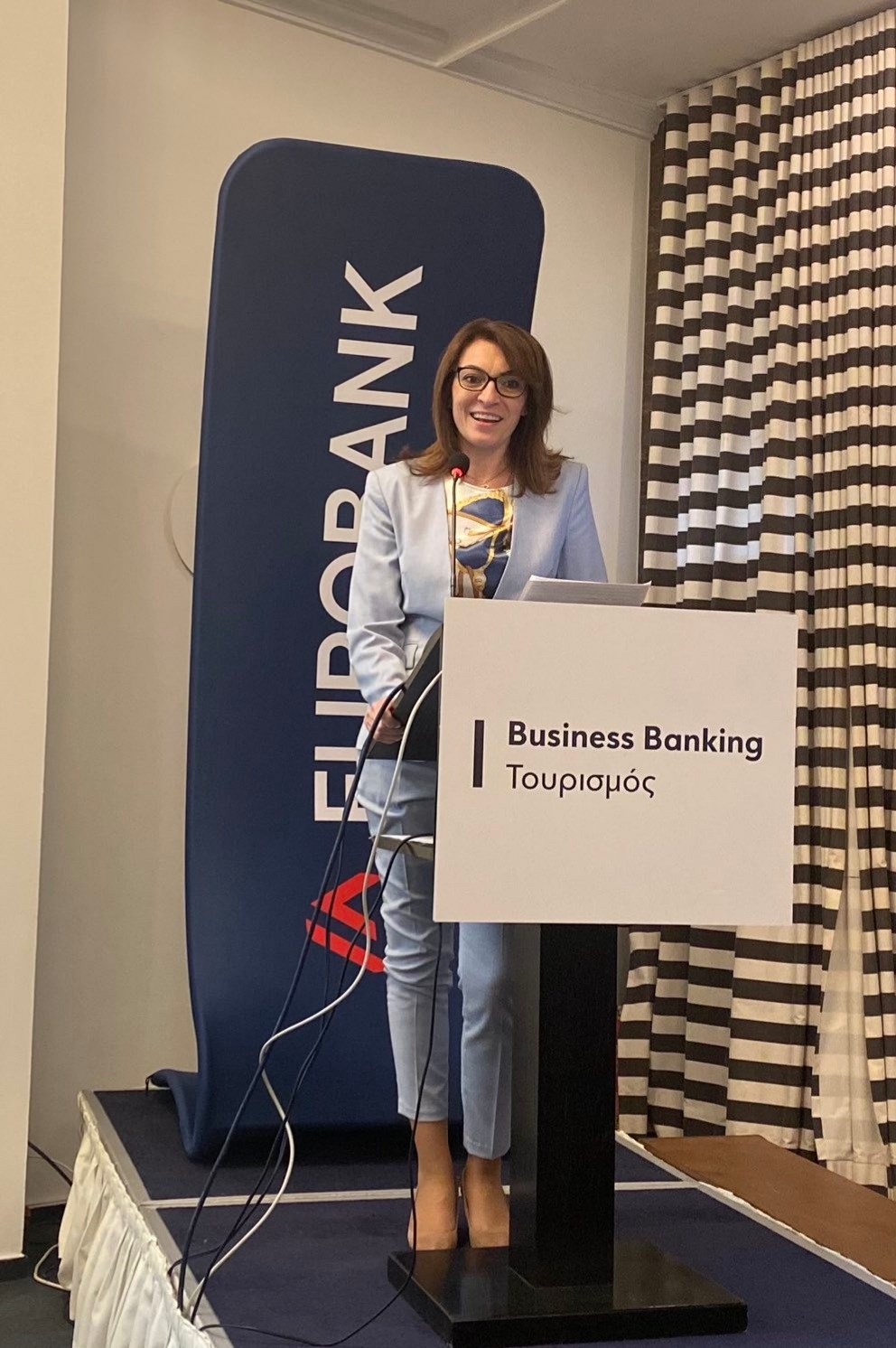 Η κα Ελένη Τζέκου