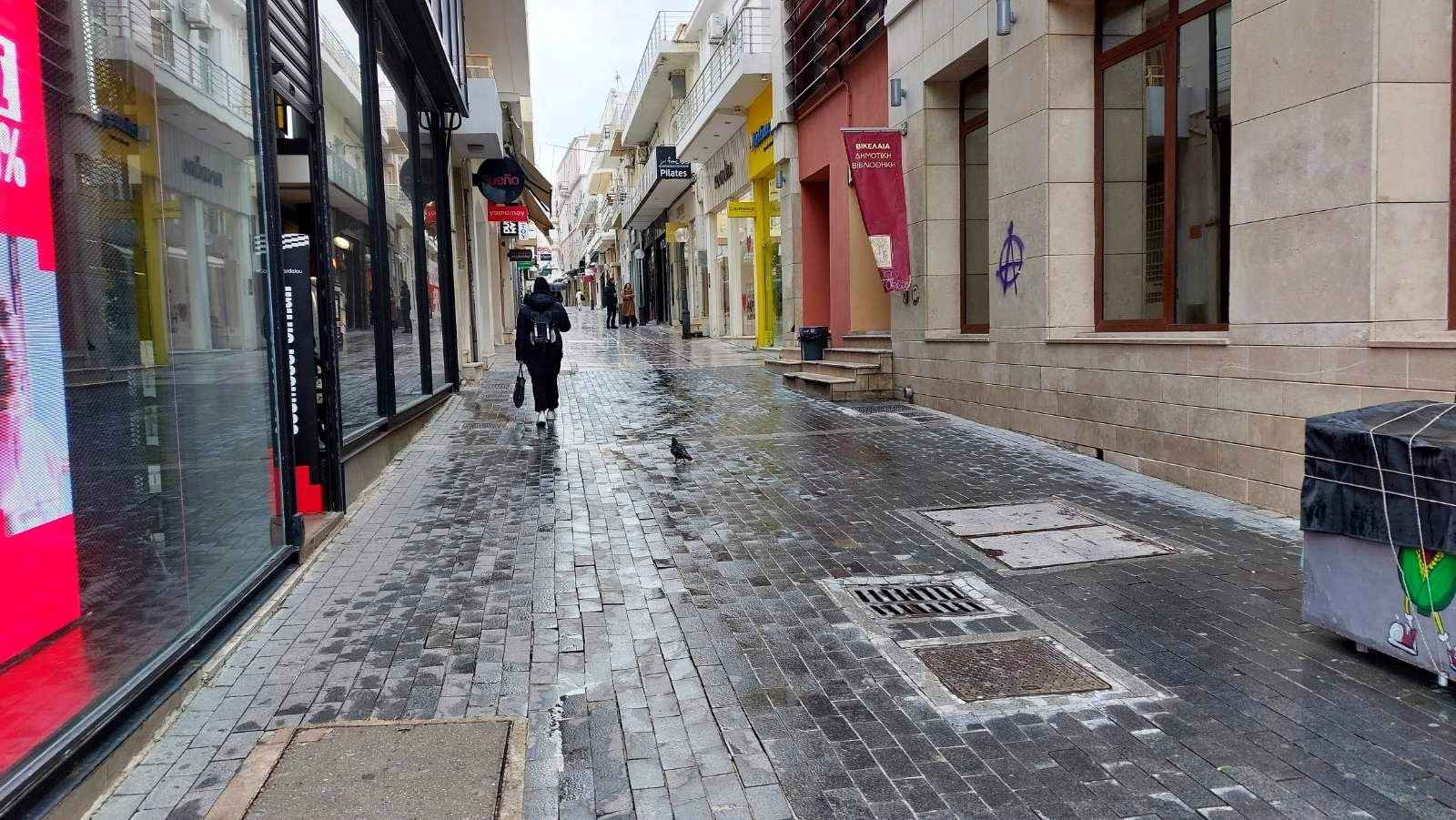 Ηράκλειο δρόμοι κρύο