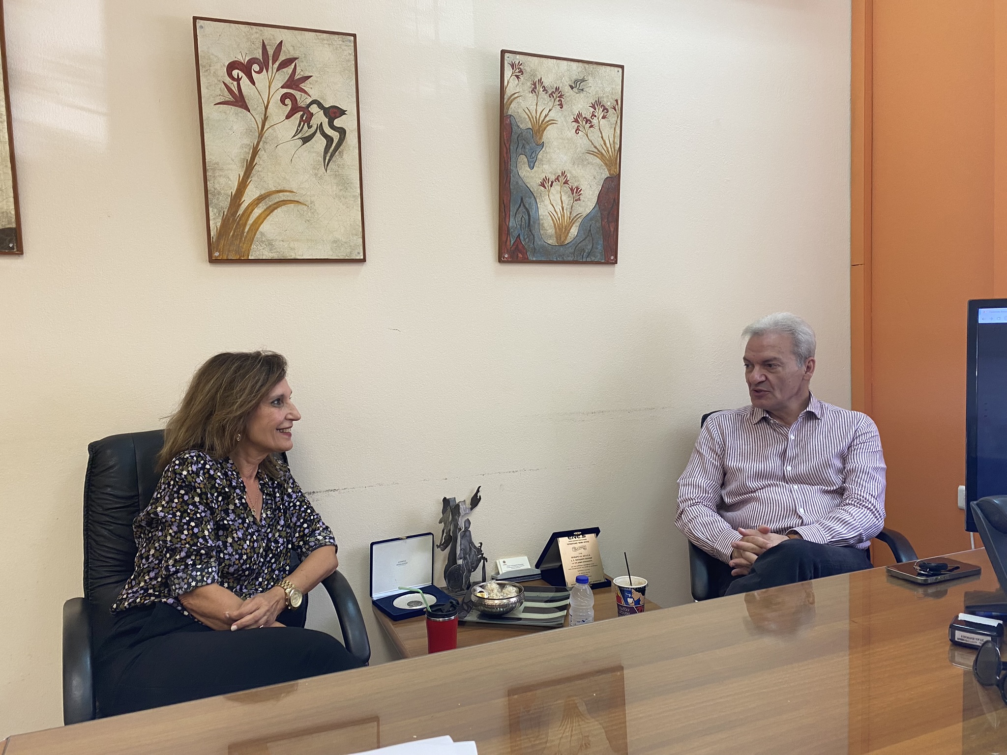  Μπαράζ ενημερωτικών επαφών του Αλέξη Καλοκαιρινού με στελέχη της Δημοτικής Αρχής Ηρακλείου