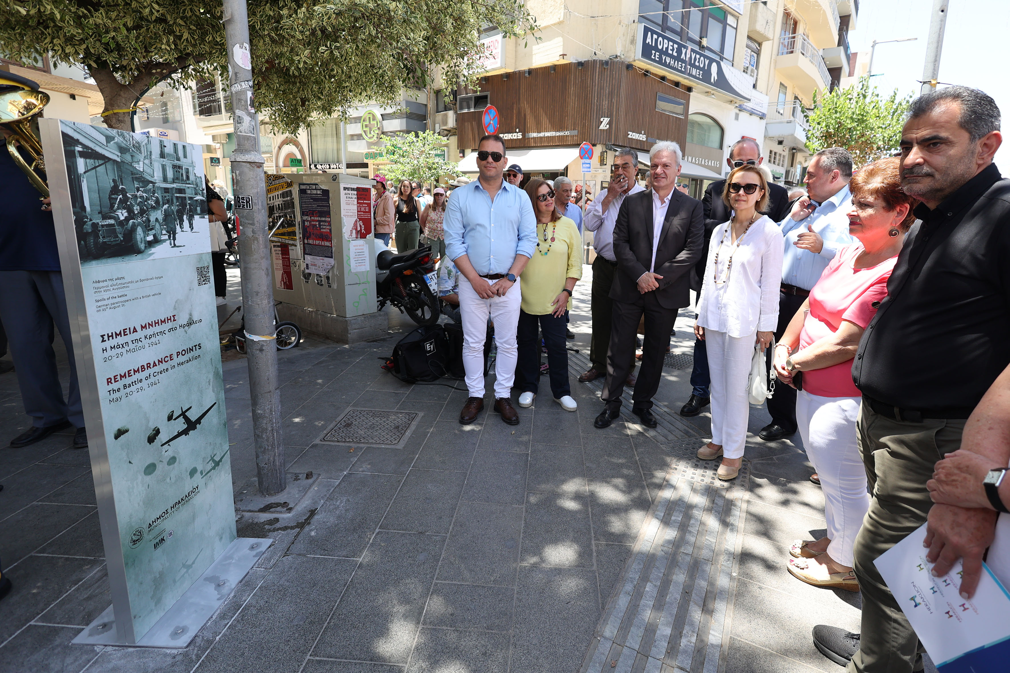 Έξι «Σημεία Μνήμης» για τη Μάχη του Ηρακλείου, με πρωτοβουλία του Α. Καλοκαιρινού 