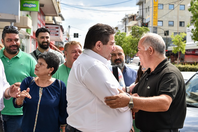 Στην 62 Μαρτύρων βρέθηκε ξανά ο Μ. Καραμαλάκης