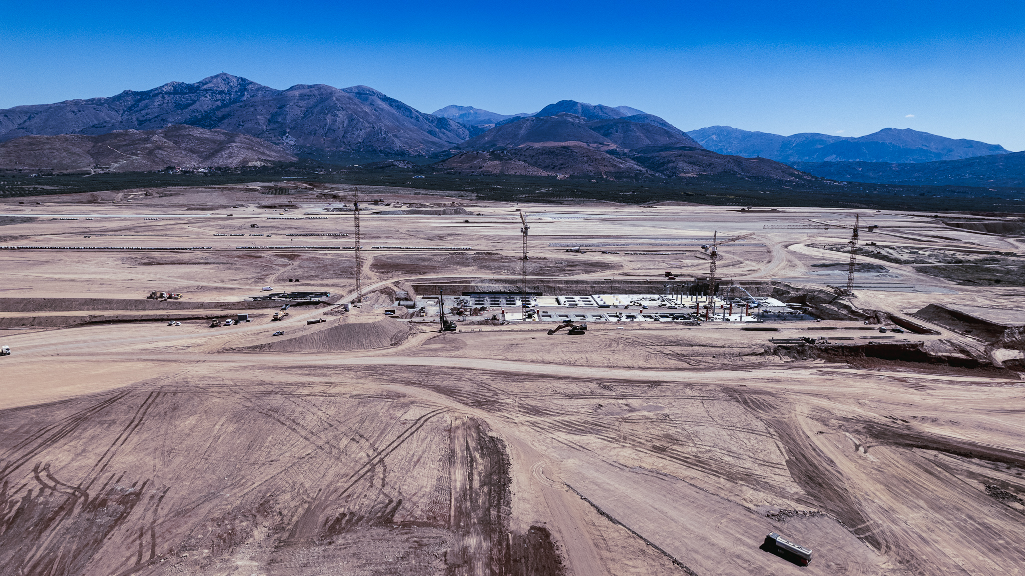 Αεροδρόμιο Καστελίου εργοτάξιο