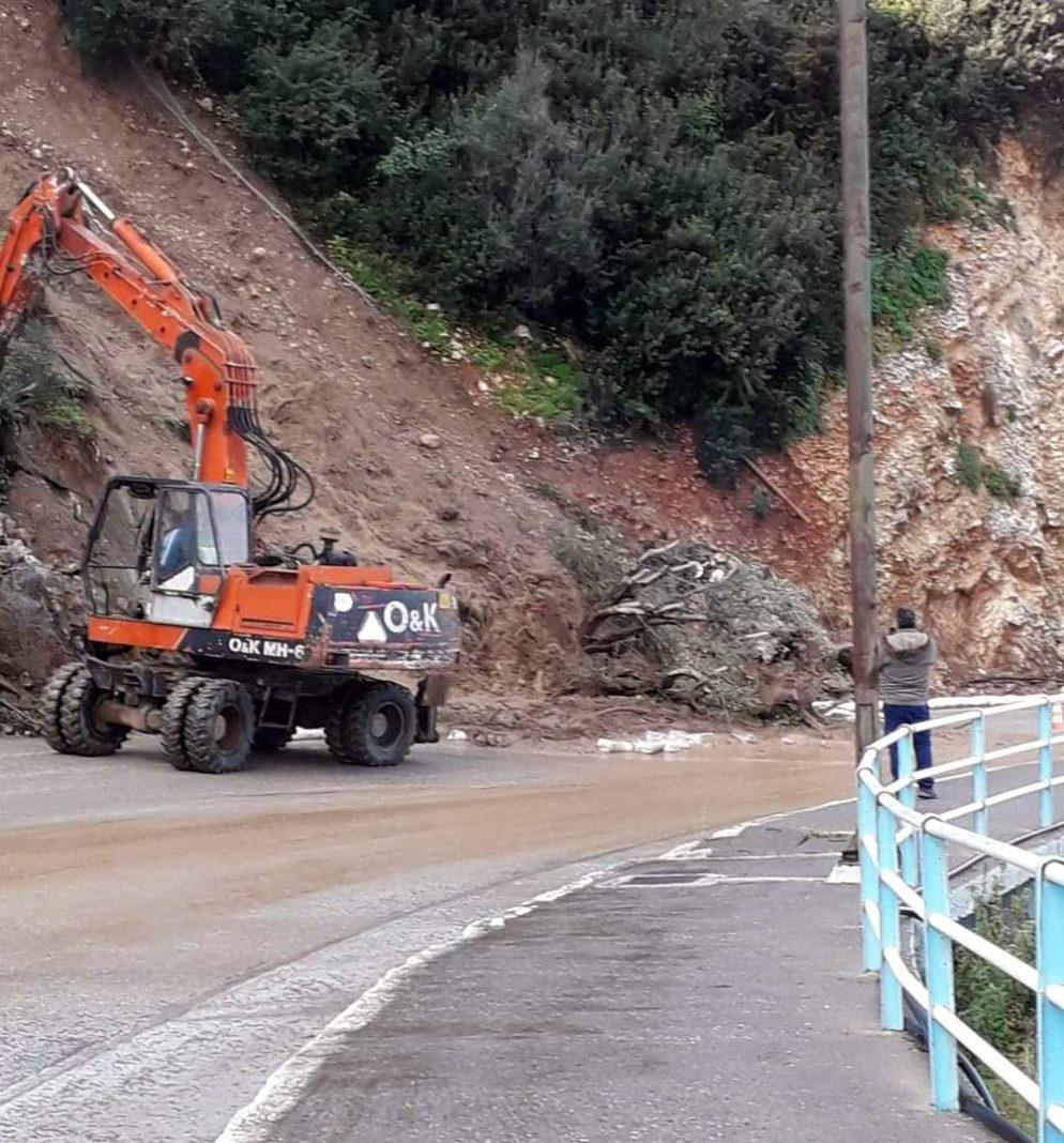 Κατολίσθηση Καλό Χωριό