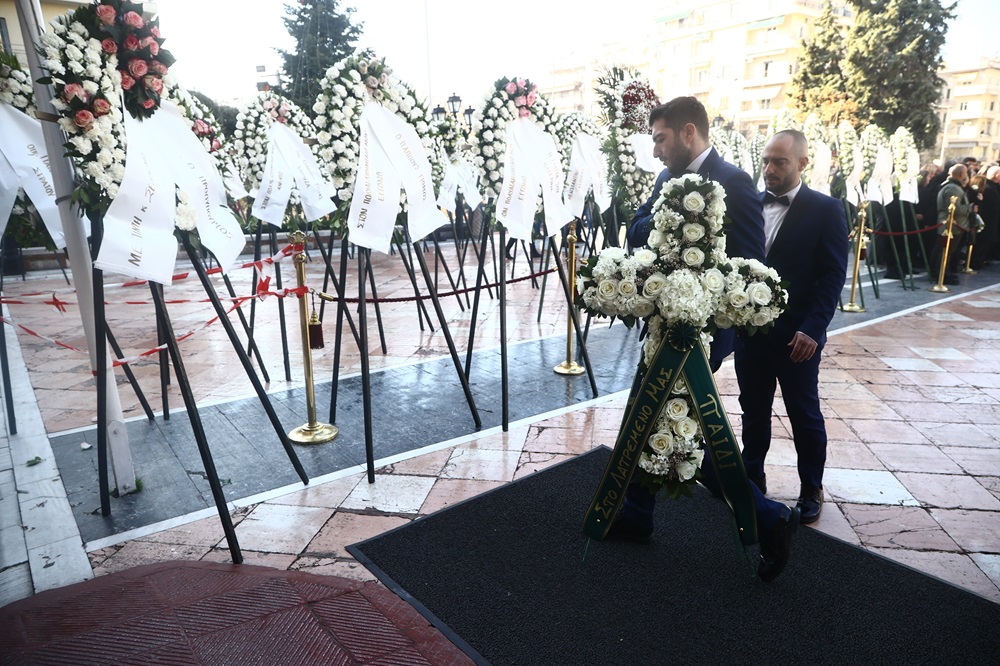 Γιώργος Λυγγερίδης κηδεία