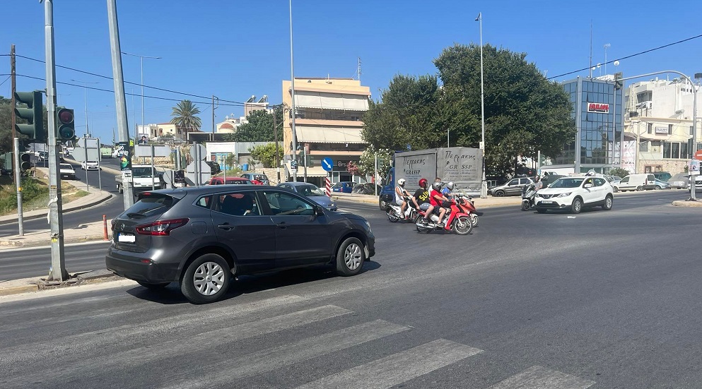 Λεωφόρος Κνωσού φανάρια 