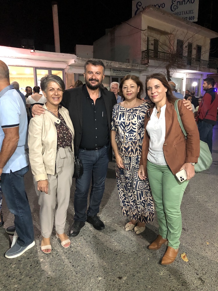 Μεγάλη Γόρτυνα εγκαίνια εκλογικό κέντρο