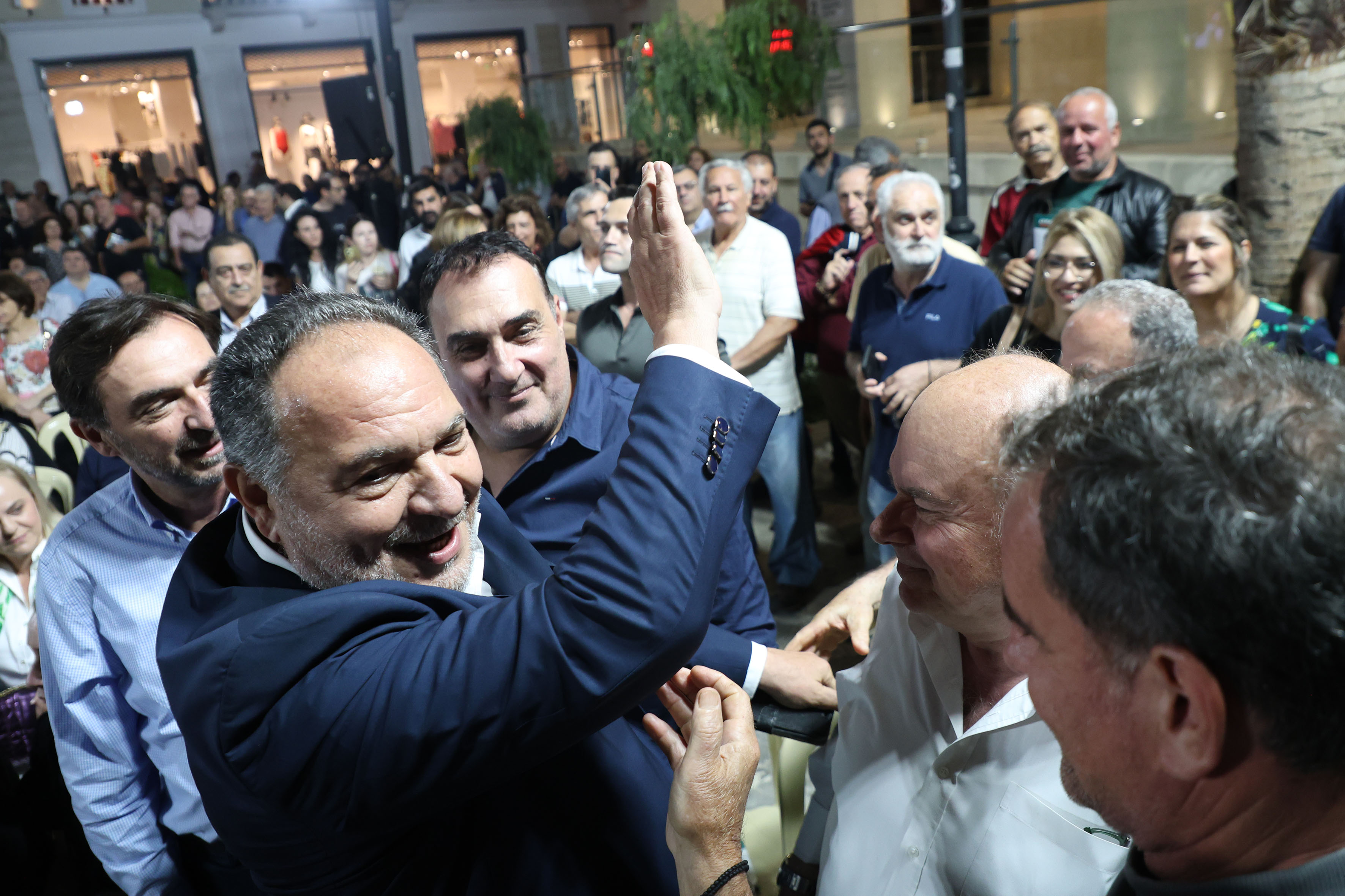 Κουράκης Συγκέντρωση Ομιλία ΠΑΣΟΚ ευρωεκλογές