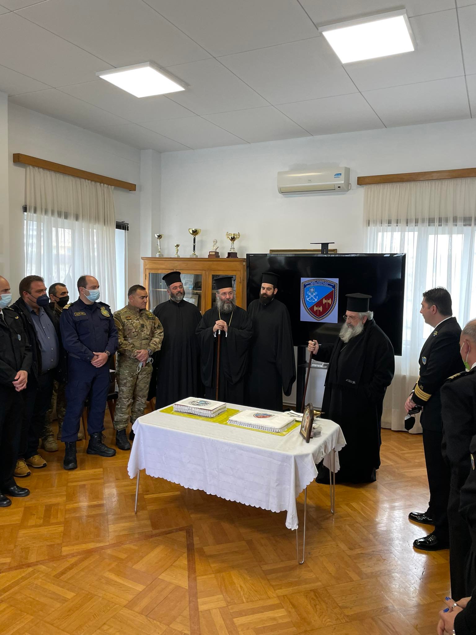 Λιμενικοί πρωτοχρονιάτικη πίτα