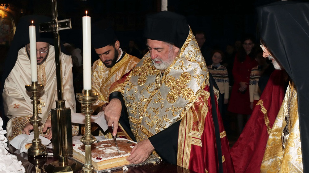 Πρωτοχρονιά Αγία Σοφία Λονδίνο