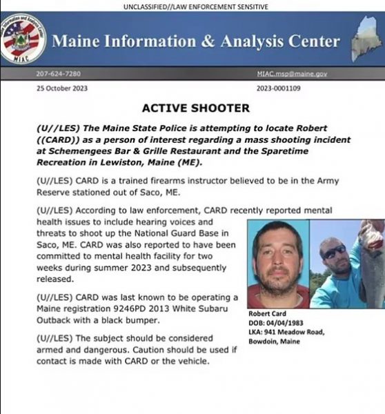 μακελειό μέιν ηπα δράστης