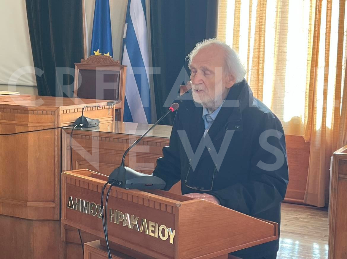 Επίτιμος Δημότης Ηρακλείου και επίσημα ο Γιάννης Μαρκόπουλος