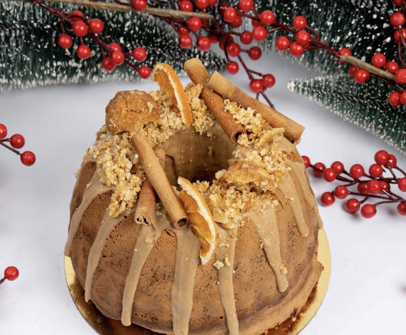 Μελομακάρονο κέικ 