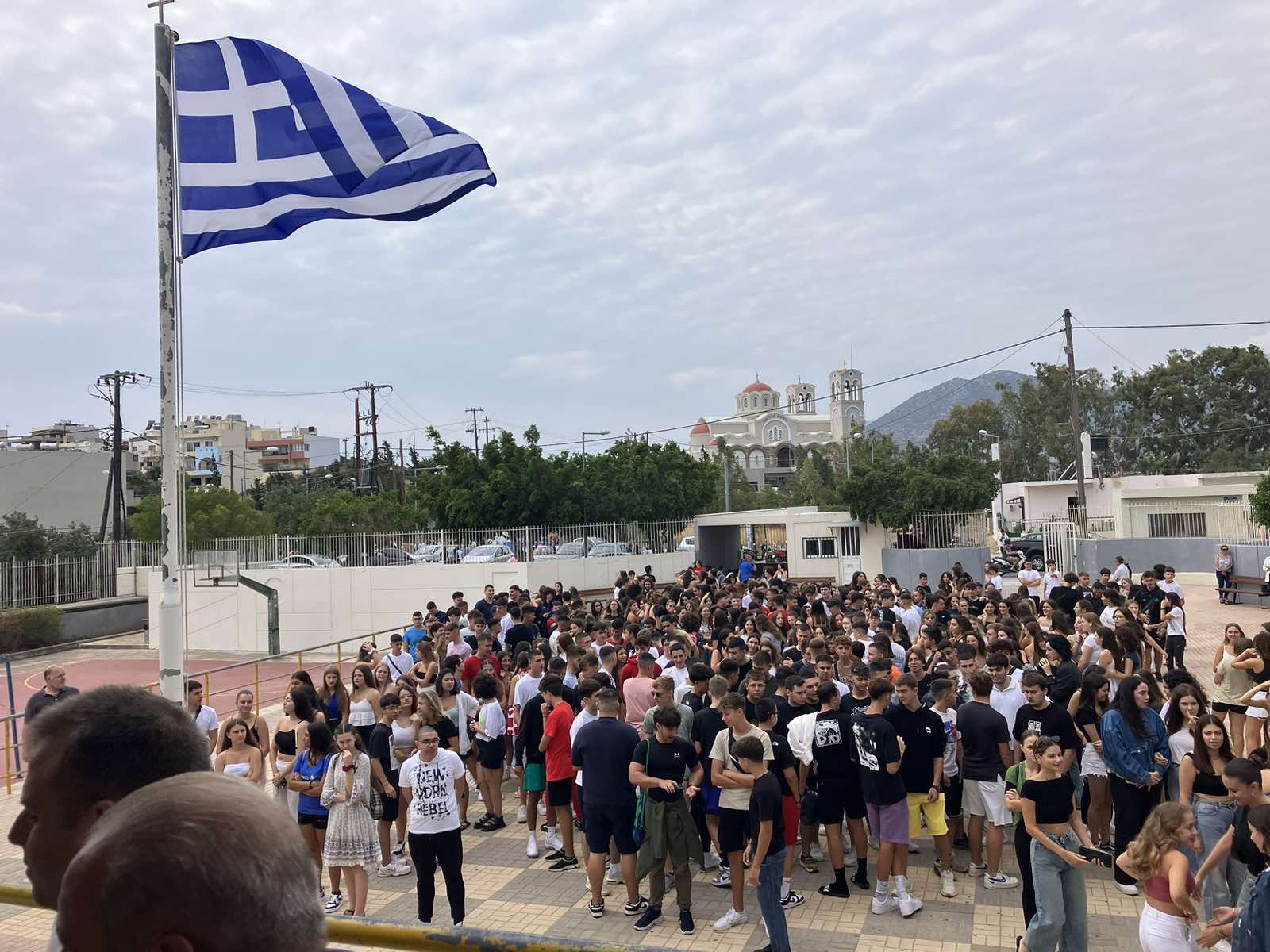 Μανώλης Μενεγάκης αγιασμοί Άγιο Νικόλαος