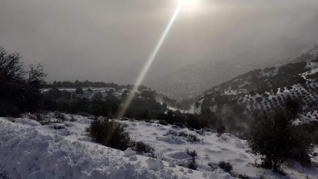 Μεσαρά χιόνια