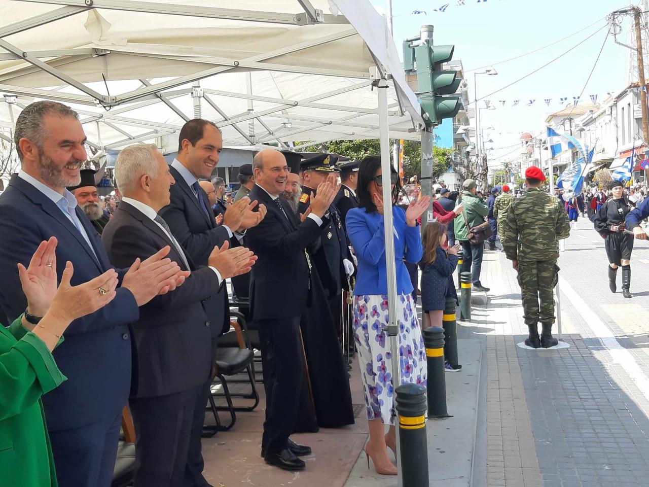 Γιάννης Χατζηδάκης παρέλαση