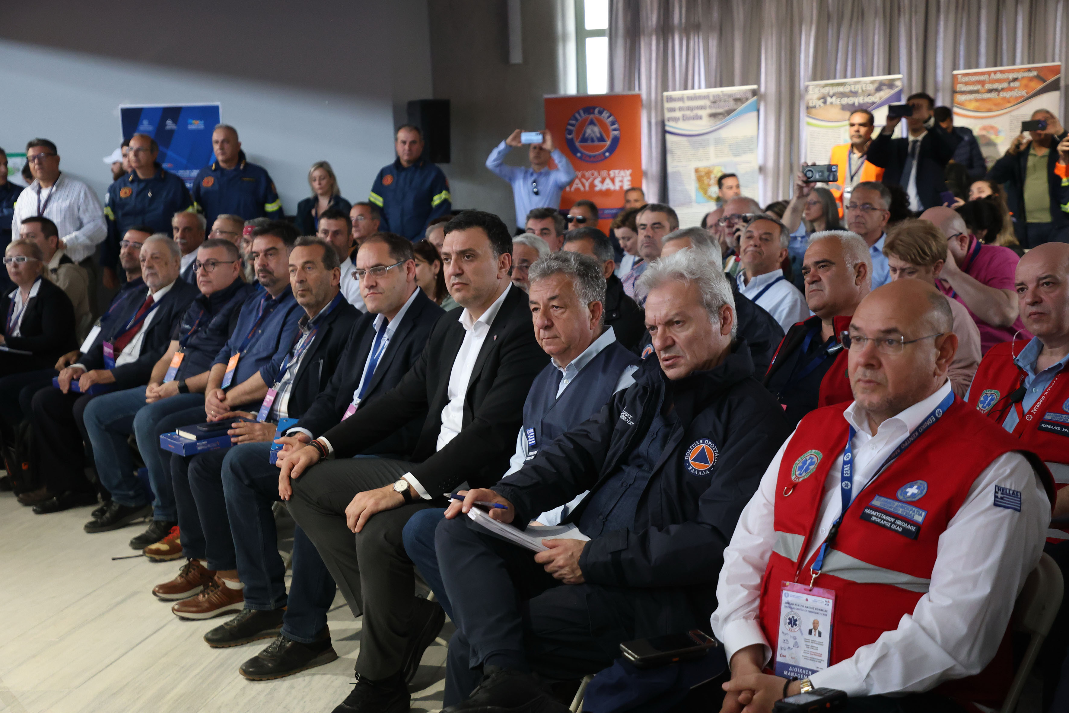 Στην άσκηση «Μίνωας 2024» στο ΠΣΚΗ ο Δήμαρχος Ηρακλείου - Δείτε φωτογραφίες